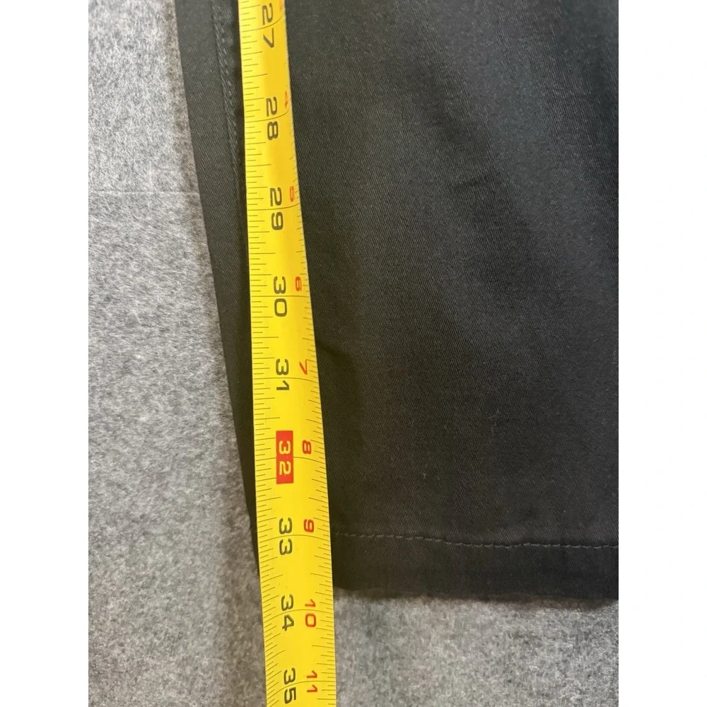 PJ MARK Premium‎ Quality Slim Straight Stretch Cargo Pants Black 34